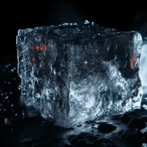 Así es el hielo negro, que se derrite a 4200 grados y sería la forma de agua más abundante en el Sistema Solar