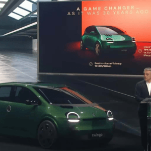 Renault presentó uno de sus modelos históricos, pero 100% eléctrico