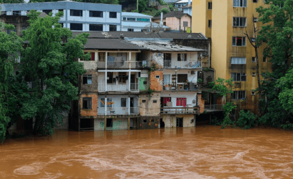 Fuertes lluvias en Brasil y seis personas fallecidas como consecuencia de la catástrofe