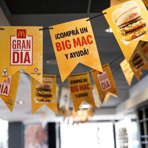 #GranDía: McDonald’s te invita a participar de la preventa y ayudar a Fundación Sí y Casa Ronald