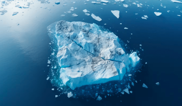 El deshielo de un iceberg cambió las condiciones del océano en la Antártida