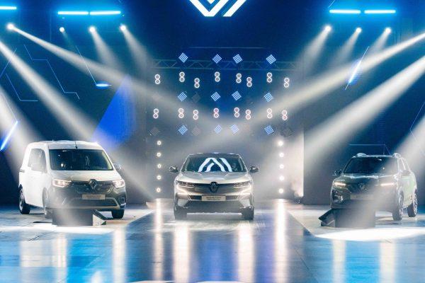 Renault presentó la gama eléctrica E-Tech: Megane, Kangoo y Kwid, ya en preventa