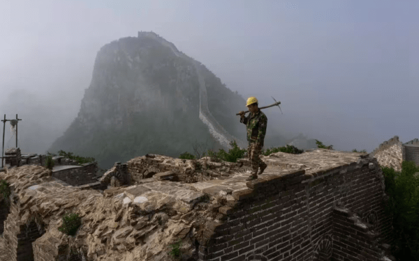Revelaron el secreto de la resistencia contra la erosión de la Gran Muralla China