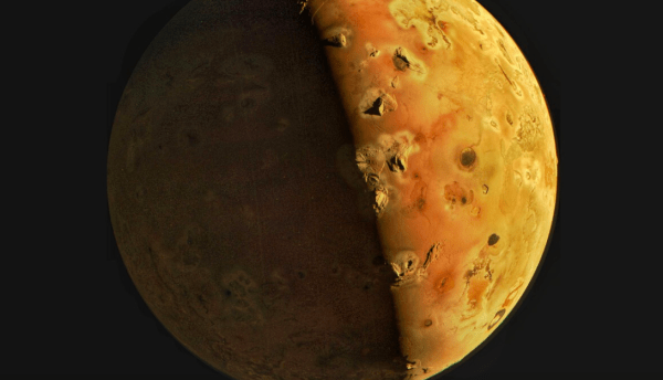La NASA proporcionó imágenes de Ío, la luna más alejada del Sistema Solar