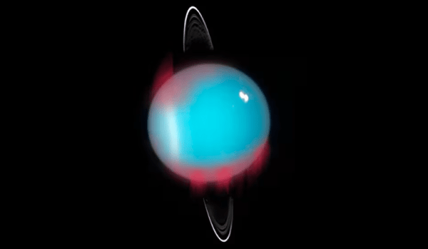 Qué significa el primer hallazgo de una aurora infrarroja en el planeta Urano
