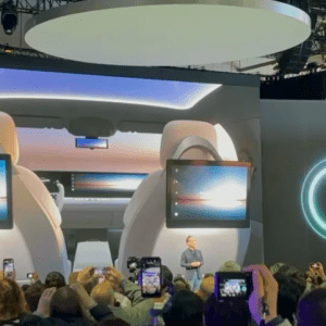 Sony presentó un vehículo eléctrico que se puede conducir con un joystick de PlayStation