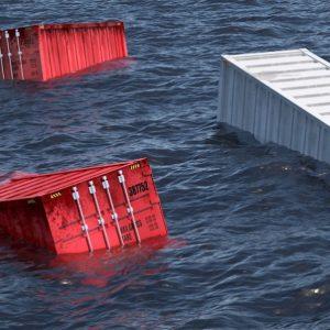 Más de 600 containers se perdieron en el mar solo en 2022
