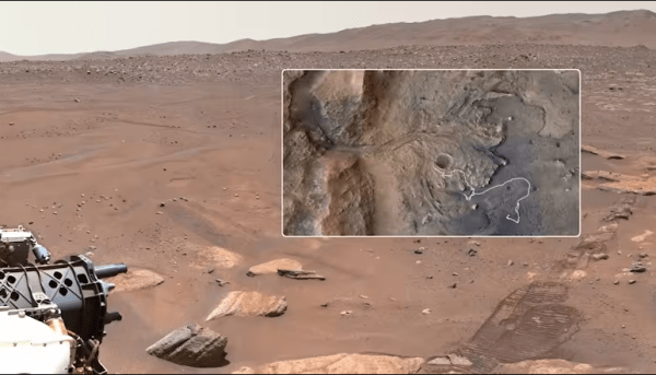 La NASA mostró impresionantes imágenes de un río milenario en Marte