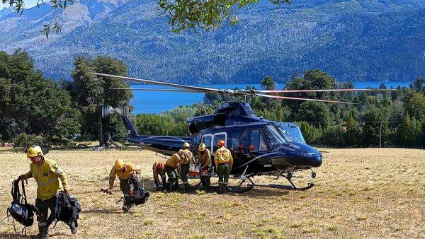 Parque Nacional Los Alerces: los bomberos lograron controlar el incendio en todos los sectores
