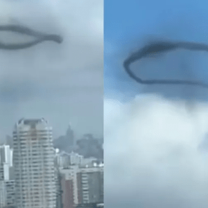Filmaron un anillo negro en el cielo de Tucumán y revelaron de qué se trata