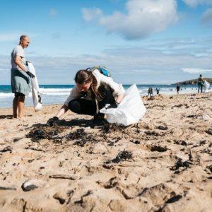 Así lograron recolectan más de 10 toneladas de residuos en las playas bonaerenses