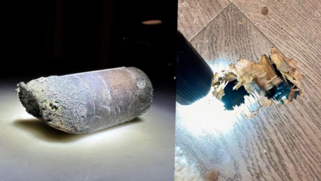 Un objeto atravesó el techa de una casa y la NASA confirmó de qué se trataba