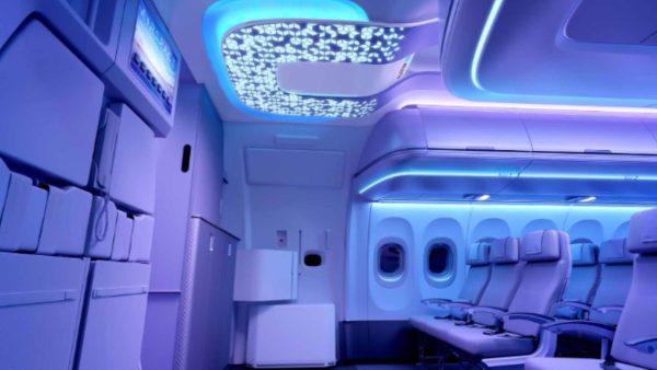 Un gigante de la aviación renovó sus cabinas e incorporó componentes reciclados