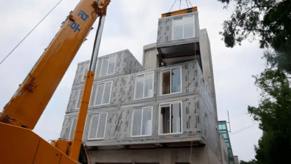 Corea apuesta por casas modulares y sustentables: son baratas y se construyen más rápido