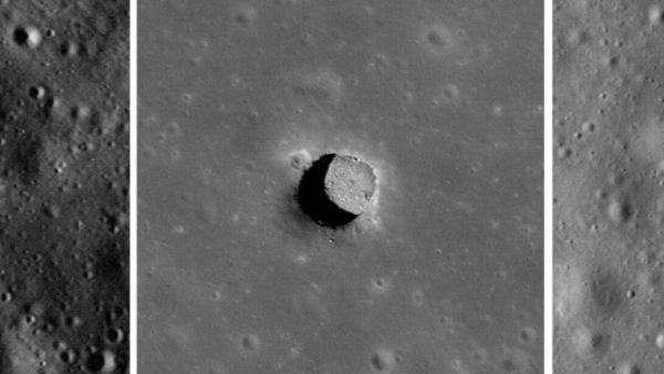 Hallaron por primera vez en la historia un túnel bajo la superficie de la Luna