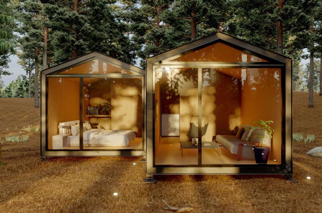 Estas tiny houses son modulares, sustentables y hechas en Argentina ...