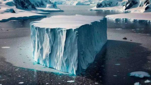 Hallaron el iceberg más grande del mundo que está girando hace meses en una trampa oceánica