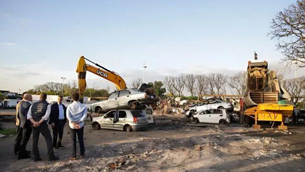 CABA avanza con el reciclado de autos abandonados en las calles