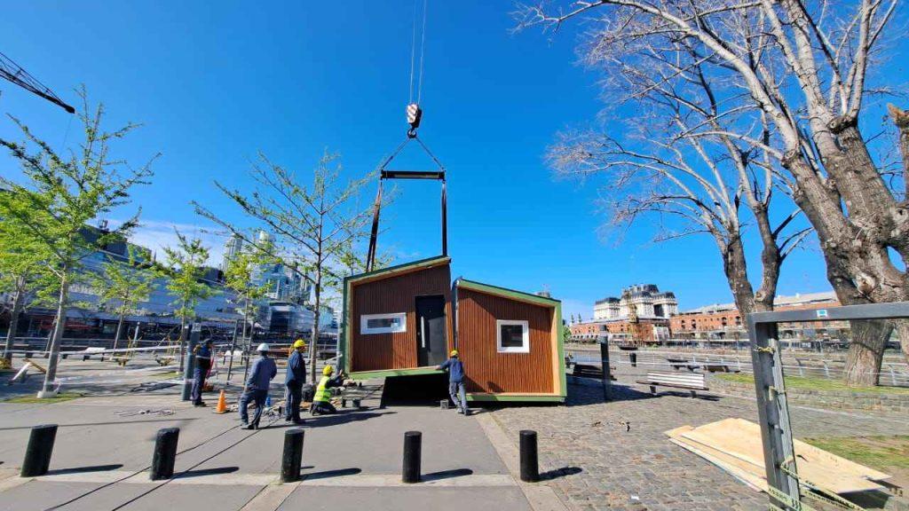 Así son las casas modulares de acero 100% reciclable fabricadas en Argentina, ¿cuánto salen?