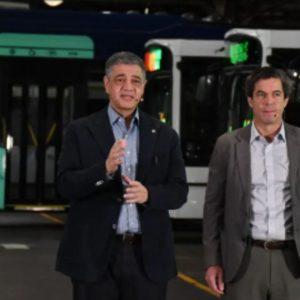 Jorge Macri presentó un ambicioso plan para modernizar y mejorar la seguridad de 31 líneas de colectivos