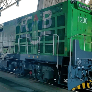 Así es la primera locomotora a hidrógeno verde de Sudamérica