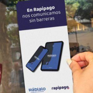 Rapipago brinda una atención inclusiva en sus sucursales gracias a una app popular