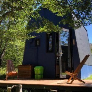 Así es la tiny house sustentable con vista privilegiada al Fitz Roy