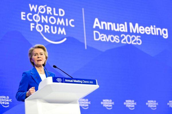 En Davos, la Unión Europea reafirmó su compromiso en la lucha contra el cambio climático