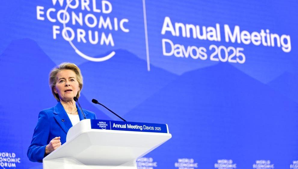 Von der Leyen en Davos