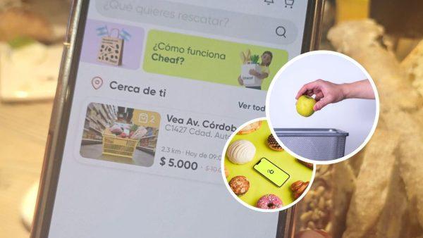 Cheaf Argentina: la app que te ahorra dinero y reduce el desperdicio de alimentos