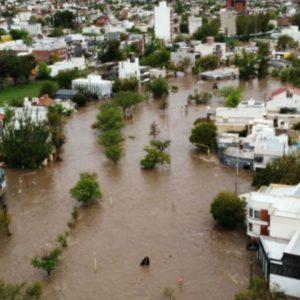 Según un estudio internacional el cambio climático agravó las inundaciones en Bahía Blanca