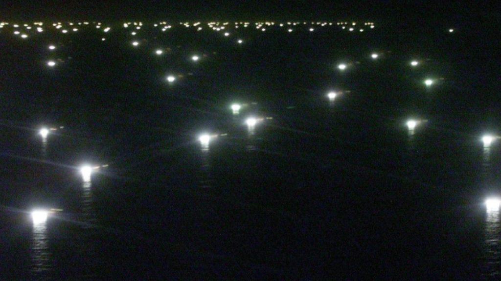 China avanza sobre la Zona Económica Exclusiva con tecnología para aumentar la pesca de calamar