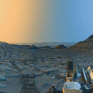 Un robot se sacó una selfie en Marte y capturó un momento único