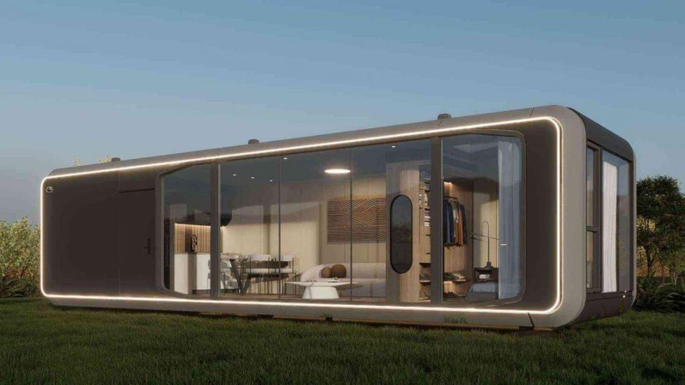 En fotos: así son las casas cápsulas modulares que llegaron a Argentina, ¿cuánto salen?