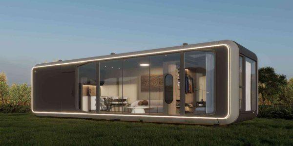 En fotos: así son las casas cápsulas modulares que llegaron a Argentina, ¿cuánto salen?