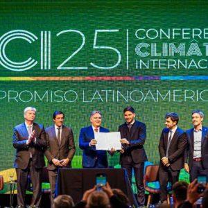 Seis provincias argentinas firman un compromiso clave en la Conferencia Climática Internacional
