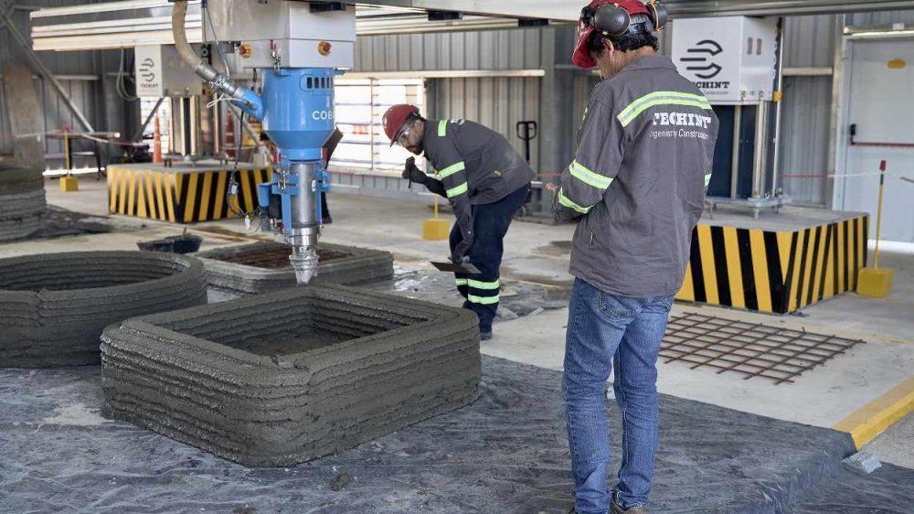 Son argentinos y crearon una startup pionera en impresión 3D de estructuras de hormigón