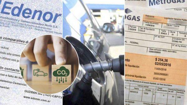 Proponen implementar un etiquetado de carbono en tickets de combustibles y facturas de energía