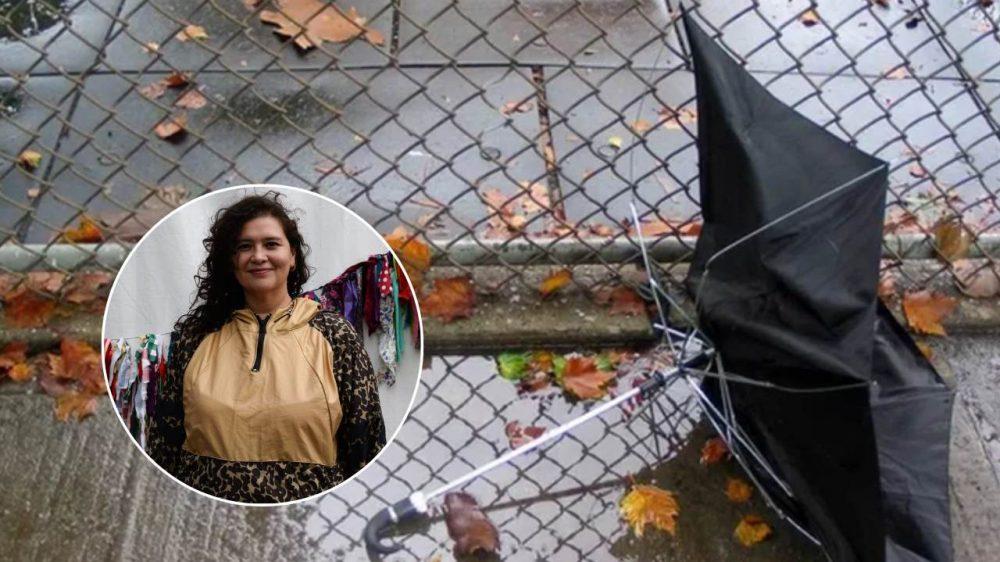 Es argentina, recicla paraguas y creó un emprendimiento que transforma residuos en moda sustentable