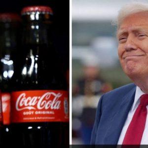 Trump mete mano en la fórmula de Coca-Cola, ¿por la salud pública?
