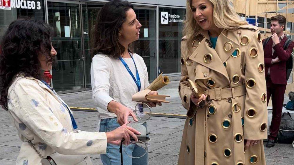 Las carteras argentinas de biomateriales que conquistaron Milán y sorprendieron a la Reina Máxima