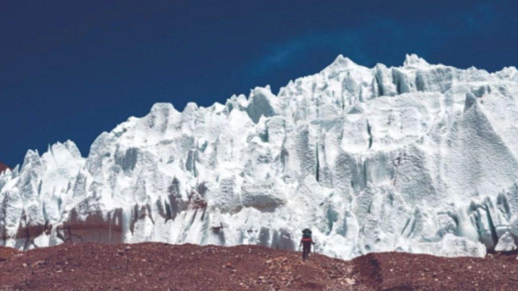 El gigante de hielo sanjuanino se sigue achicando: en 10 años perdió unos 9 metros