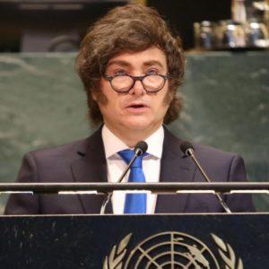 Milei volvió a criticar a la Agenda 2030 y a la ONU en Nueva York