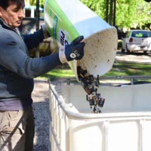 Una ciudad muy importante lanza programa de reciclado de pilas y aceite usado
