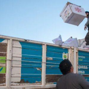 Retiraron más de 5 toneladas de documentación judicial para su reciclaje con un fin solidario