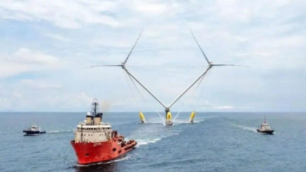 Un gigante desarrolló una megaconstrucción que aprovecha la fuerza de los tifones para generar energía