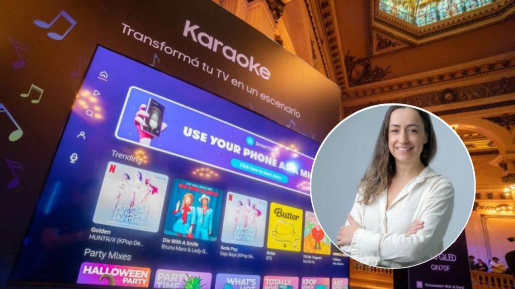 Lucía Goldberg, de Samsung Argentina: «Gracias a la inteligencia artificial, los nuevos televisores logran un ahorro de energía de hasta un 30%»