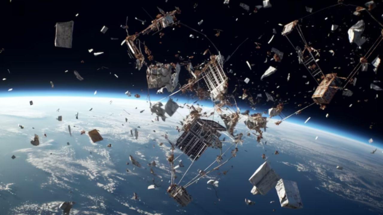 Crece la basura espacial: más de 40.000 objetos orbitan la Tierra y ...