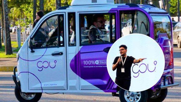 El correntino que empezó con un triciclo y hoy prepara la llegada de 100 autos eléctricos para desafiar a Uber