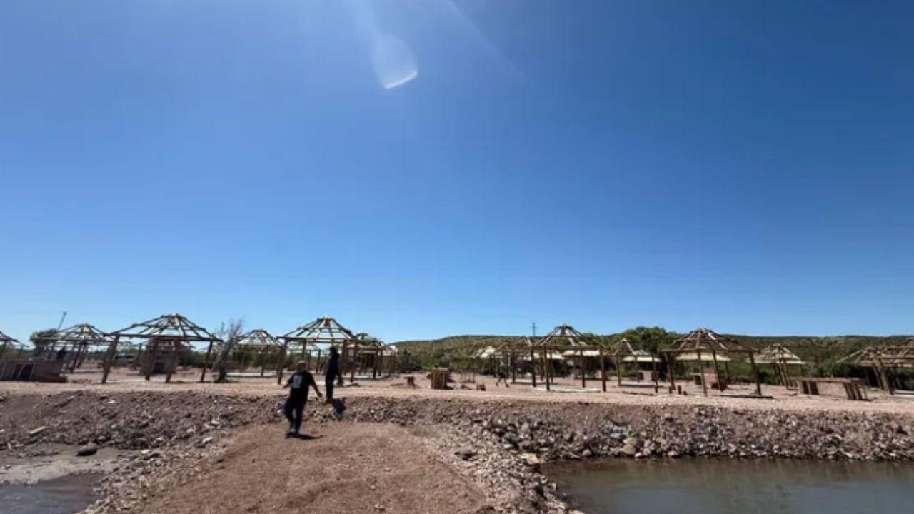 Mendoza estrenará nueva playita pública en el río Atuel para este verano